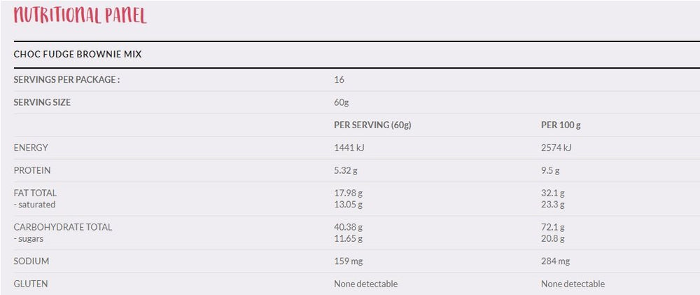 Melinda's Chocolate Fudge Brownie Mix (415g)