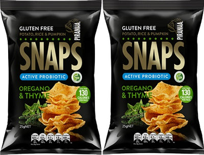 Piranha SNAPS Oregano & Thyme (2 x 25g)