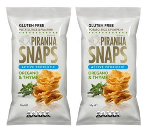 Piranha SNAPS Oregano & Thyme (2 x 50g)