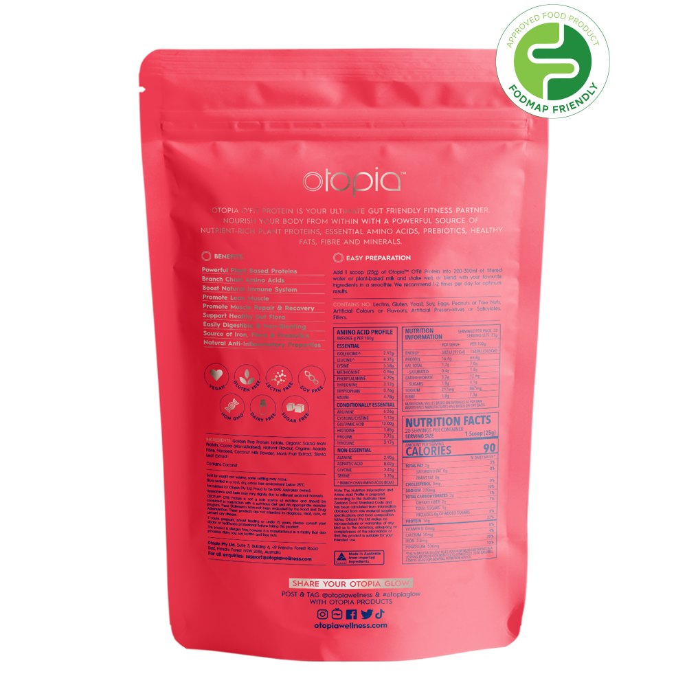 Otopia O'Fit Vegan Protein Blend - Chocolate (500g)