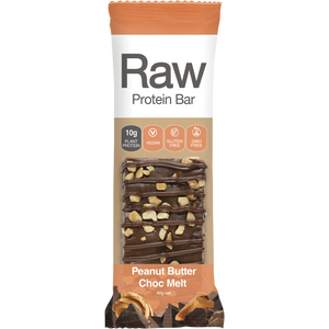Amazonia Raw Protein Bars - Peanut Butter Choc Melt (1 x 40g)