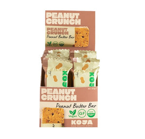 KOJA Peanut Crunch Peanut Butter Bar (16 x 30g)
