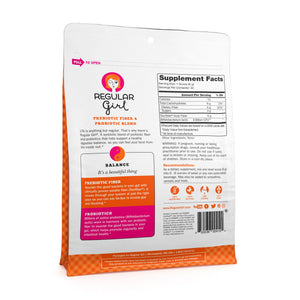 Regular Girl® Original Powder Partially Hydrolysed Guar Gum PHGG + Probiotics - 30 Day Supply (180g) - Preorder for mid/late February