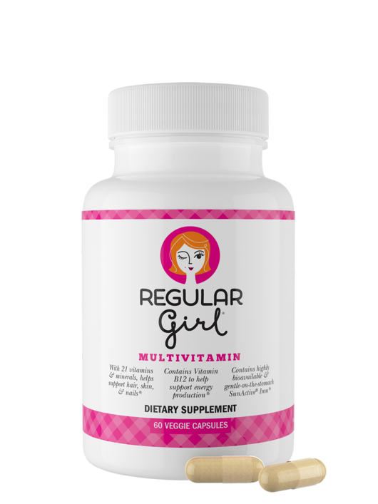 Regular Girl® Low FODMAP Multivitamin (60 Veggie Capsules)
