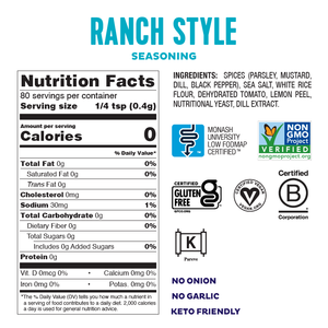 Fody Foods Ranch Style Seasoning (32g)