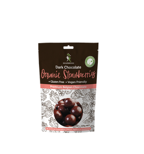 Dr Superfoods Dark Chocolate Organic Strawberries (125g)