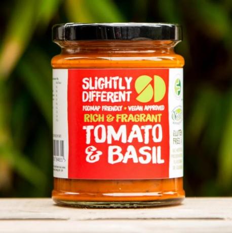 Slightly Different Foods Rich & Fragrant Tomato & Basil Sauce (260g)