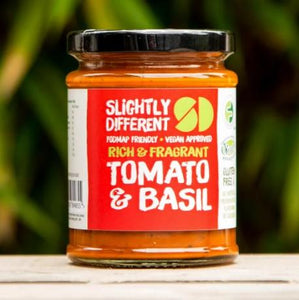 Slightly Different Foods Rich & Fragrant Tomato & Basil Sauce (260g)