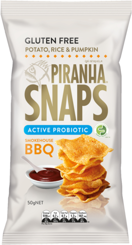 Piranha SNAPS Smokehouse BBQ (1 x 50g)