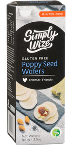 Simply Wize Deli Wafers Poppy Seed & Sea Salt (100g)