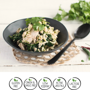 We Feed You Lemon & Ginger Chicken with Kale, Zucchini & Brown Rice - FROZEN PRODUCT - DELIVERY ONLY