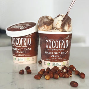 Cocofrio Choc Hazelnut Delight (500ml) - FROZEN PRODUCT, VIC PICKUP ONLY