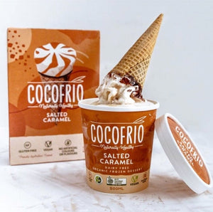 Cocofrio Salted Caramel (500ml) - FROZEN PRODUCT, VIC PICKUP ONLY