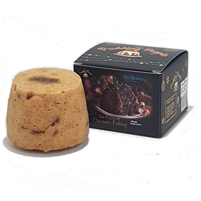 The Pudding People Single Serve Gluten Free & Low FODMAP Christmas Pudding (100g)
