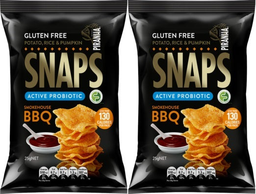Piranha SNAPS Smokehouse BBQ (2 x 25g)