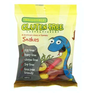 Irresistible Lollies Snakes Natural (160g)