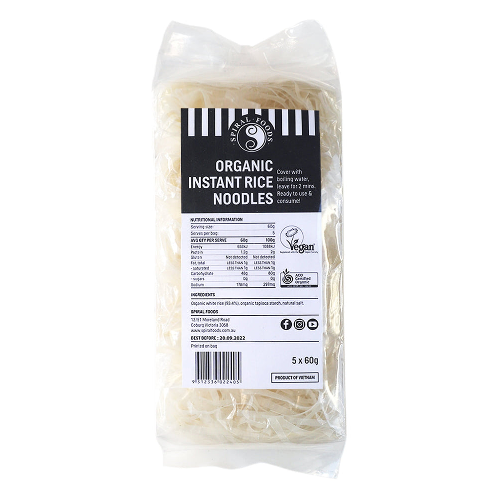 Spiral Organic Instant Rice Noodles (5 x 60g)