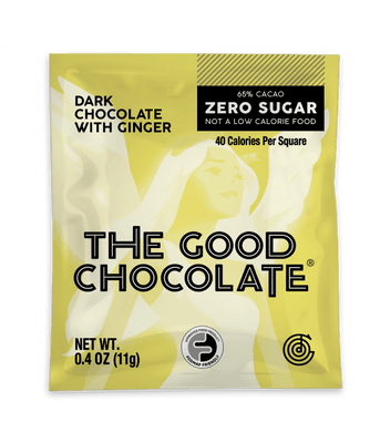 The Good Chocolate Ginger Chocolate Square (11g)