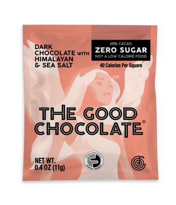 The Good Chocolate Himalayan & Sea Salt Chocolate Square (11g)