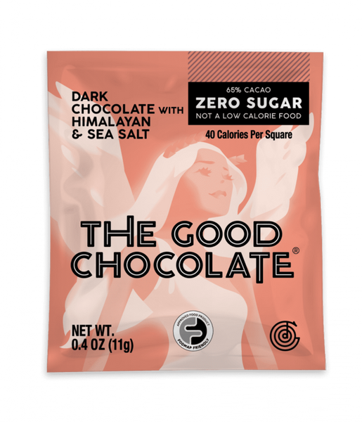 The Good Chocolate Himalayan & Sea Salt Chocolate Square (11g)
