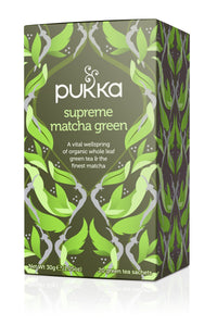 Pukka Supreme Matcha Green (40g, 20 Sachets)