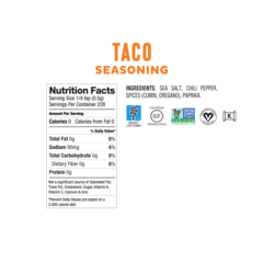 Fody Foods Taco Seasoning (115g)