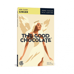 The Good Chocolate Ginger Chocolate Bar (70 g)