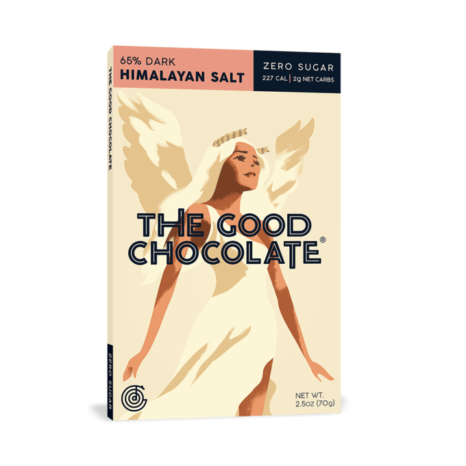The Good Chocolate Himalayan Salt Chocolate Bar (70 g)