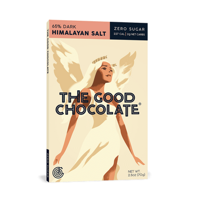 The Good Chocolate Himalayan Salt Chocolate Bar (70 g)