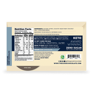 The Good Chocolate Signature Dark Chocolate Bar (70 g)