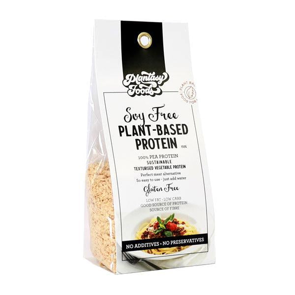 Plantasy Foods Plant-Based Protein - Soy Free 100% Pea Protein Meat Alternative (150g)