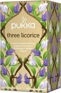 Pukka Three Licorice (40g, 20 Sachets)