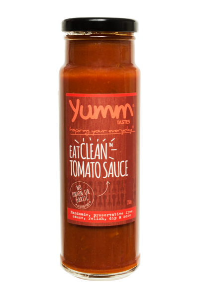 Yumm Tastes EatClean Tomato Sauce (No Garlic, No Onion) 250g