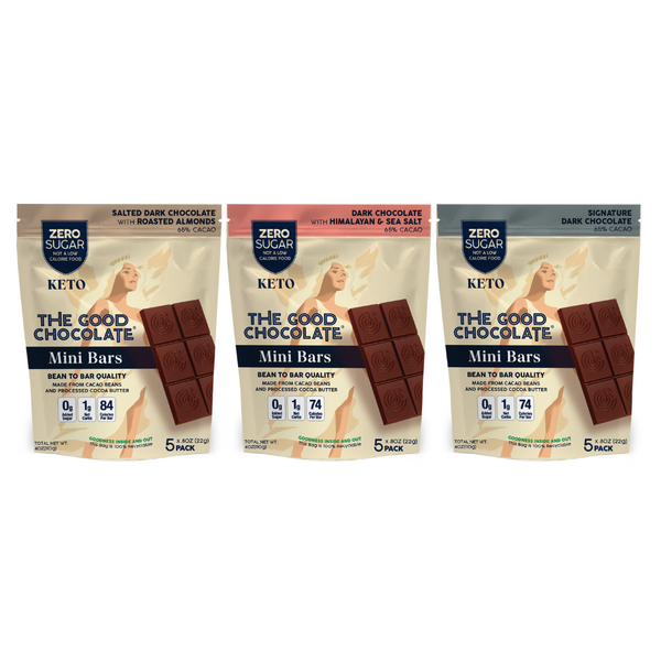 The Good Chocolate Mini Bar Trio (330g)
