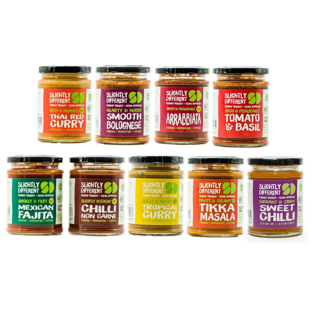 Slightly Different Foods Best Selling Gluten Free Sauces! (2.5kg)