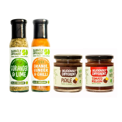 Slightly Different Gluten Free Salad, Relish N' Pickle Pack! (1.2kg)