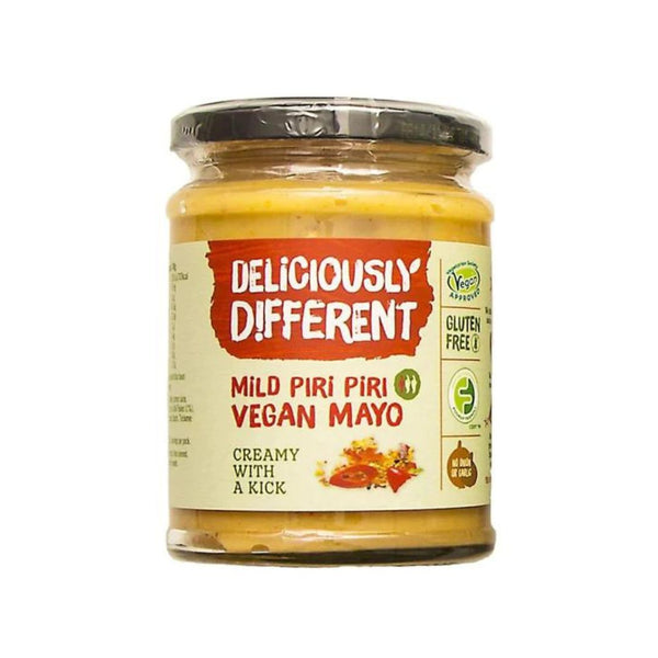 Deliciously Different Mild Piri Piri Vegan Mayo (260g)