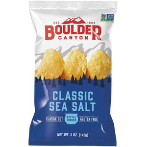 Boulder Canyon Classic Sea Salt Potato Chips (142g)