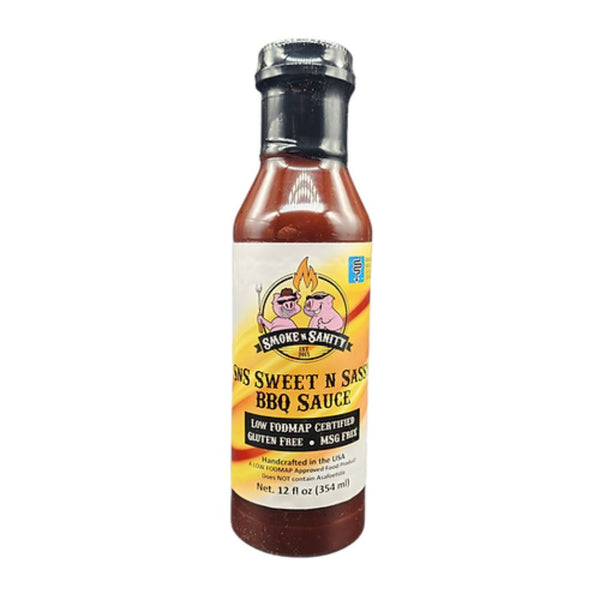Smoke N' Sanity Sweet N' Sassy BBQ Sauce (354ml)