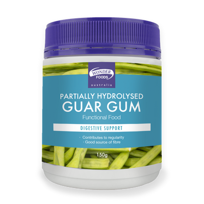 Wonder Foods Partially Hydrolysed Guar Gum (150g)