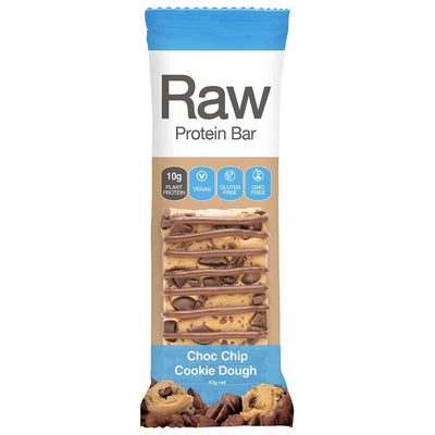 Amazonia Raw Protein Bars - Choc Chip Cookie Dough (1 x 40g)