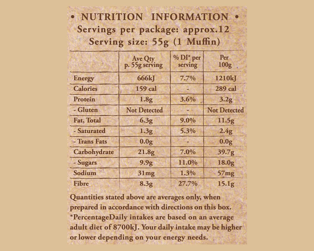 YesYouCan Apple & Cinnamon Muffin Mix (400g)