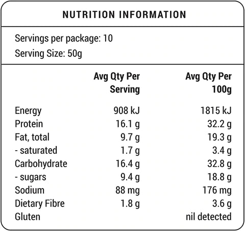 Fodbods Double Choc (1 x 50g)