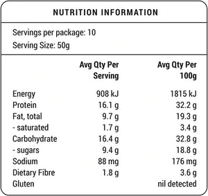 Fodbods Double Choc (1 x 50g)