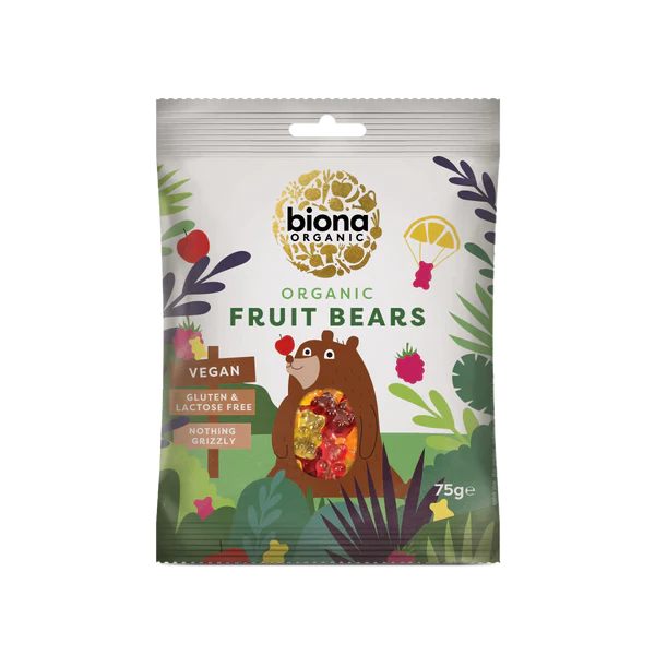 Biona Mini Fruit Bears (75g)