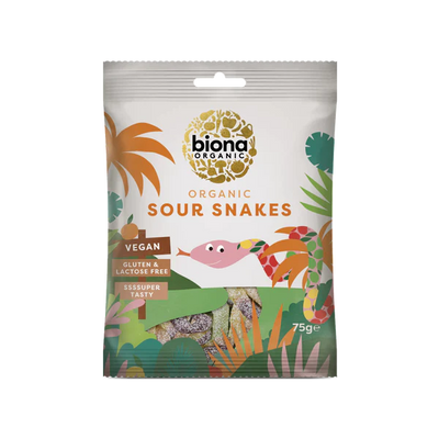 Biona Sour Snakes (75g)