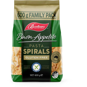 Buontempo Gluten Free Pasta Spirals Family Pack (600g)