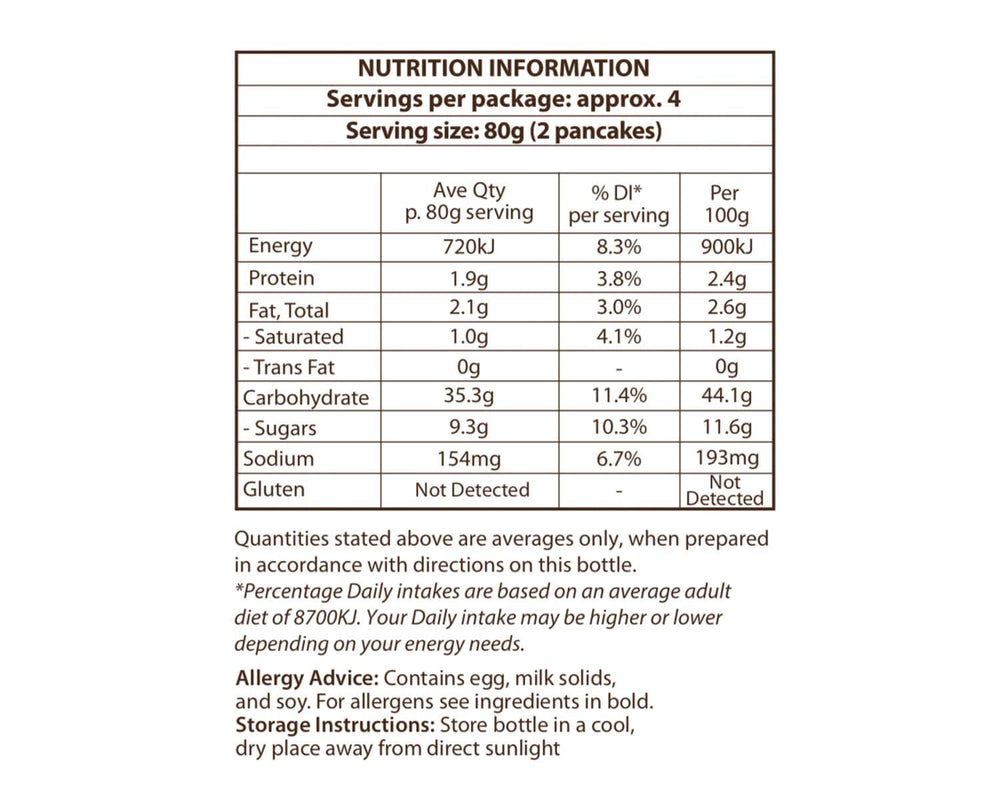 YesYouCan Chocolate Chip Pancake Mix (175g)