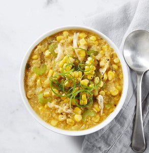 Dineamic Chicken & Corn Soup (400g) - FRESH PRODUCT, ONLINE ORDERS ONLY