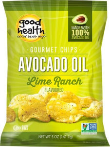Good Health Snacks Avocado Oil Potato Chips Lime Ranch (142g)